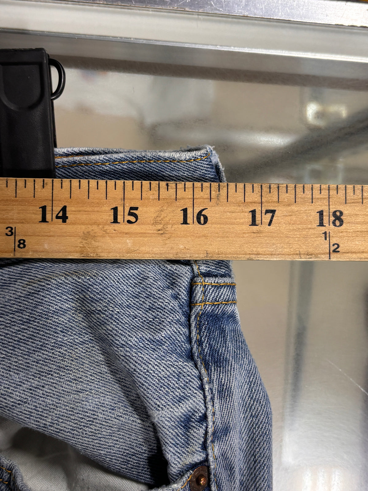 Y2K Levi's 501 Light Wash Denim Jeans Size 33x33