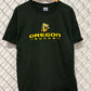 Y2K Oregon Ducks Collegiate Mascot Graphic Tee Size Large
