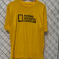 Vintage National Geographic Channel TV Promo Tee Size Large