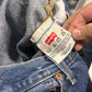 Y2K Levi's 501 Medium Wash Button Fly Denim Jeans Size 29x32