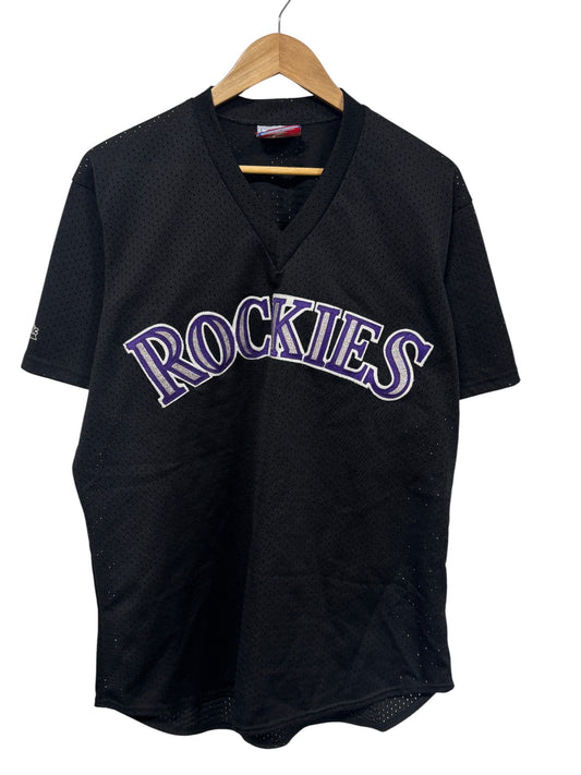 Vintage 90's Colorado Rockies Diamond Collection Baseball Jersey Size Large