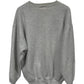 Vintage 90's Russell Athletic Grey Blank Crewneck Sweater Made USA Size XXL