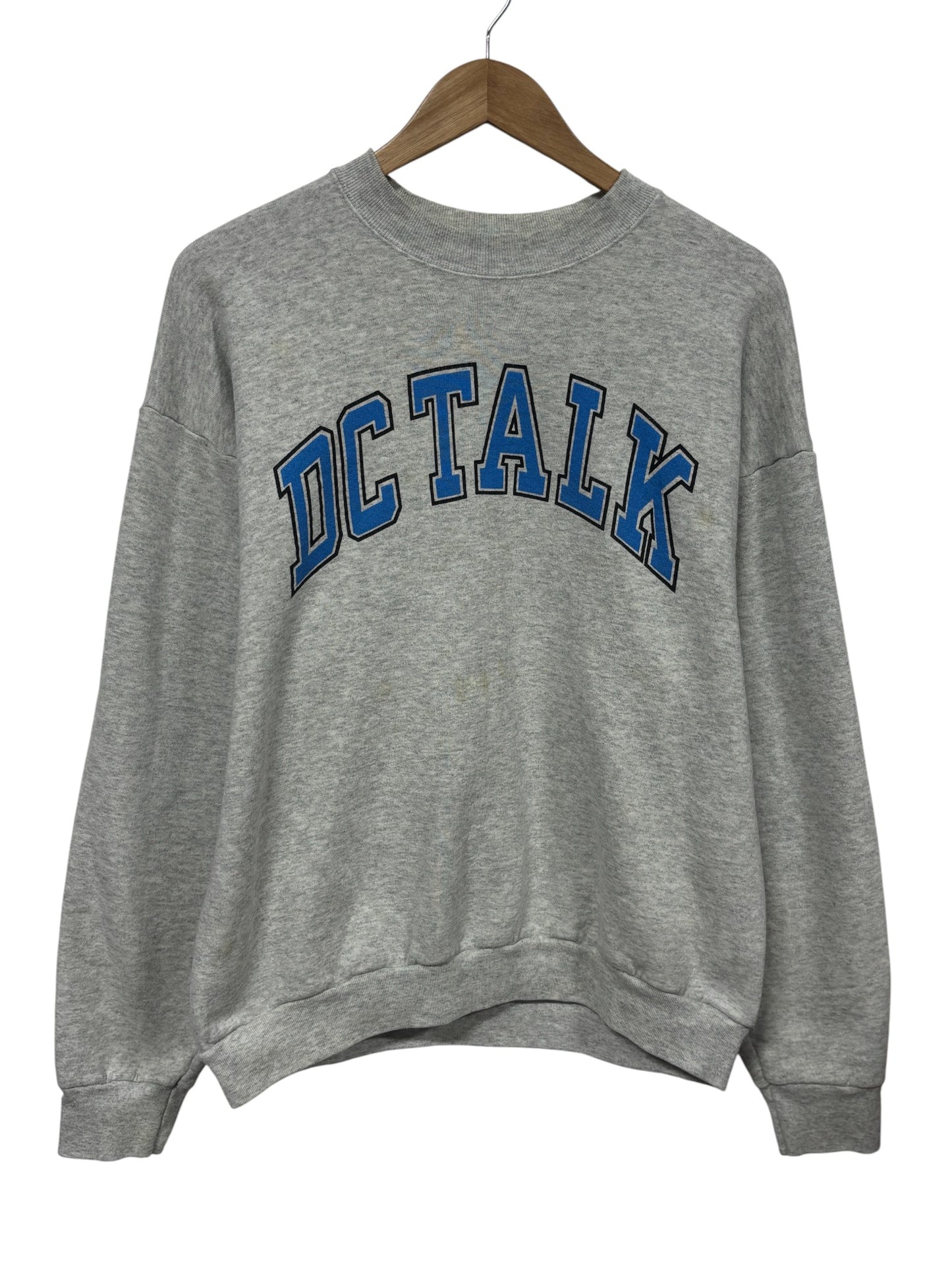 Vintage 90's DC Talk Grey Crewneck Sweater Size XL