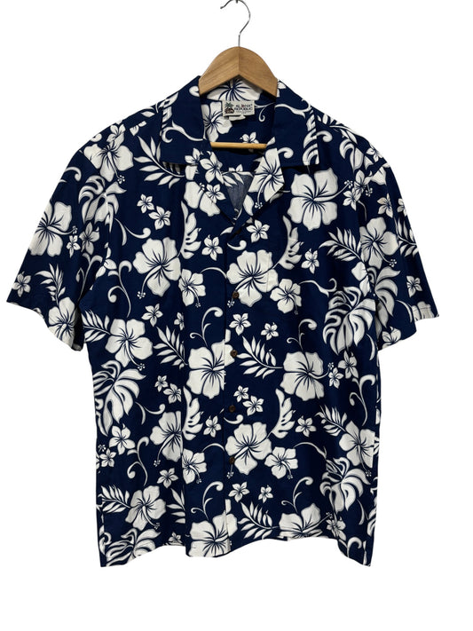 Vintage 90's Aloha Republic Hawaiian Vacation Button Up Shirt Size Large