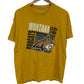Vintage Y2K Montana State University Bobcats Tee Size Large