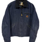Vintage Carhartt J97 Detroit Deep Blue Blanket Lined Jacket Size Large Tall