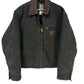 Vintage Carhartt J97 Moss Green Detroit Blanket Lined Jacket Size Large