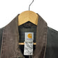 Vintage Carhartt J97 Moss Green Detroit Blanket Lined Jacket Size Large