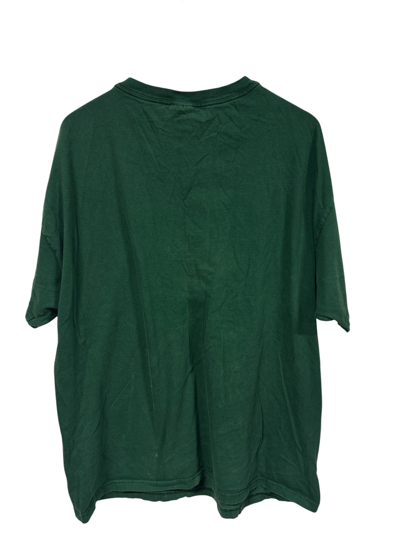 Vintage 90's Hanes Beefy Tee Blank Green Size XXL