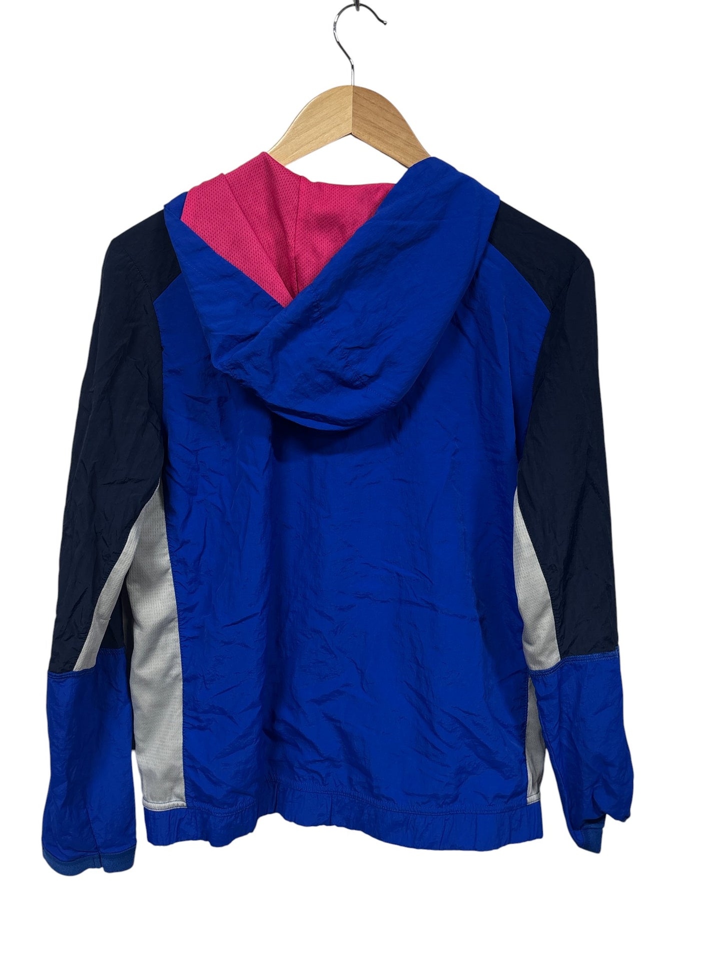 Vintage 90's Women's Russell Athletic Blue Zip Up Jacket Size XXL