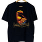 Vintage Harley Davidson Bald Eagle Biker Graphic Tee Size XL