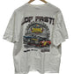 Vintage Y2K Daytona 50 Years Anniversary NASCAR Graphic Tee Size XL