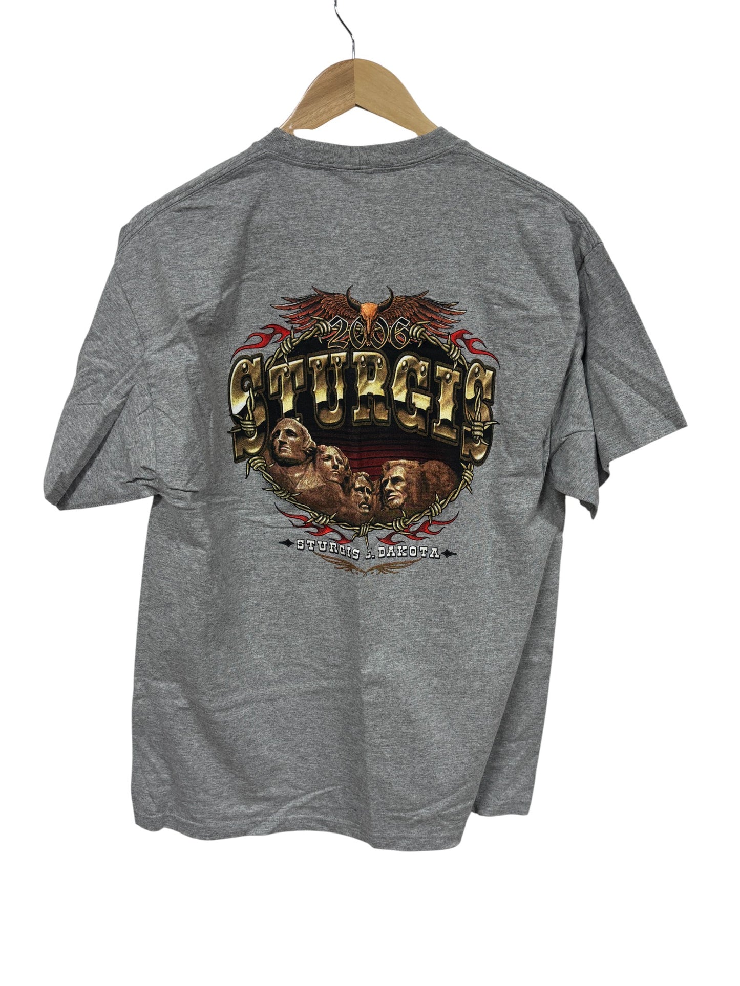 Harley Davidson Sturgis 2006 Biker Rally Graphic Tee Size Large