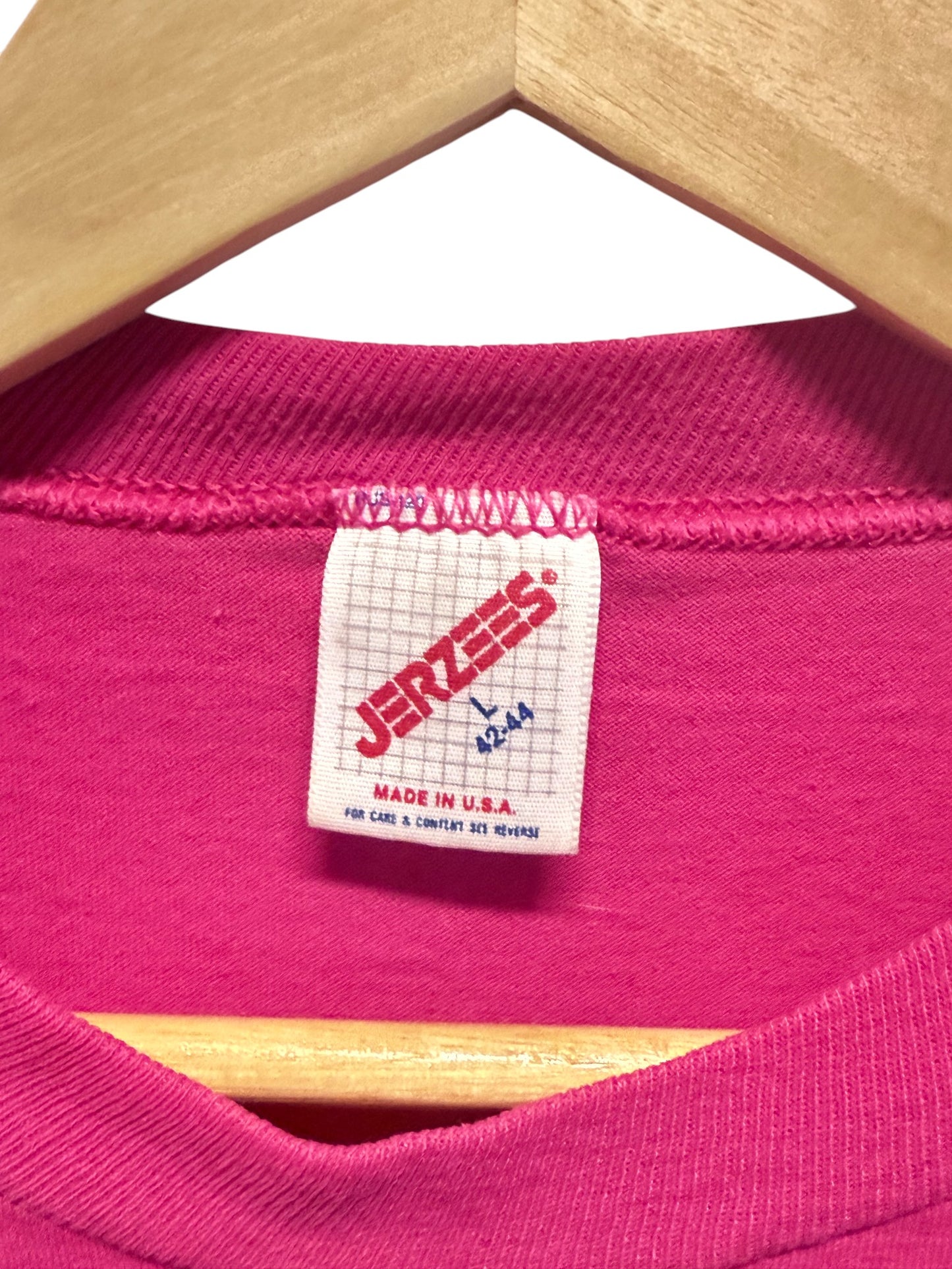 Vintage 90's Willson School Panthers Mascot Graphic Tee Size Large