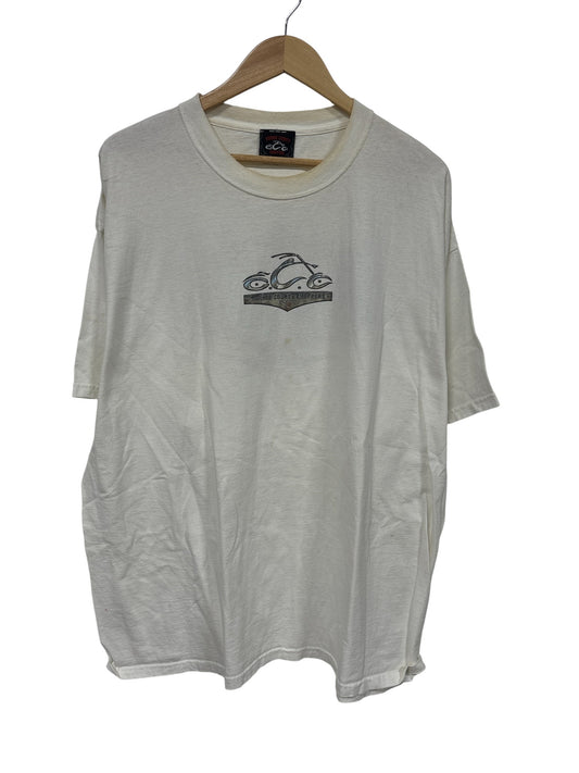 Vintage Y2K Orange County Choppers Biker Graphic Tee Size XXL