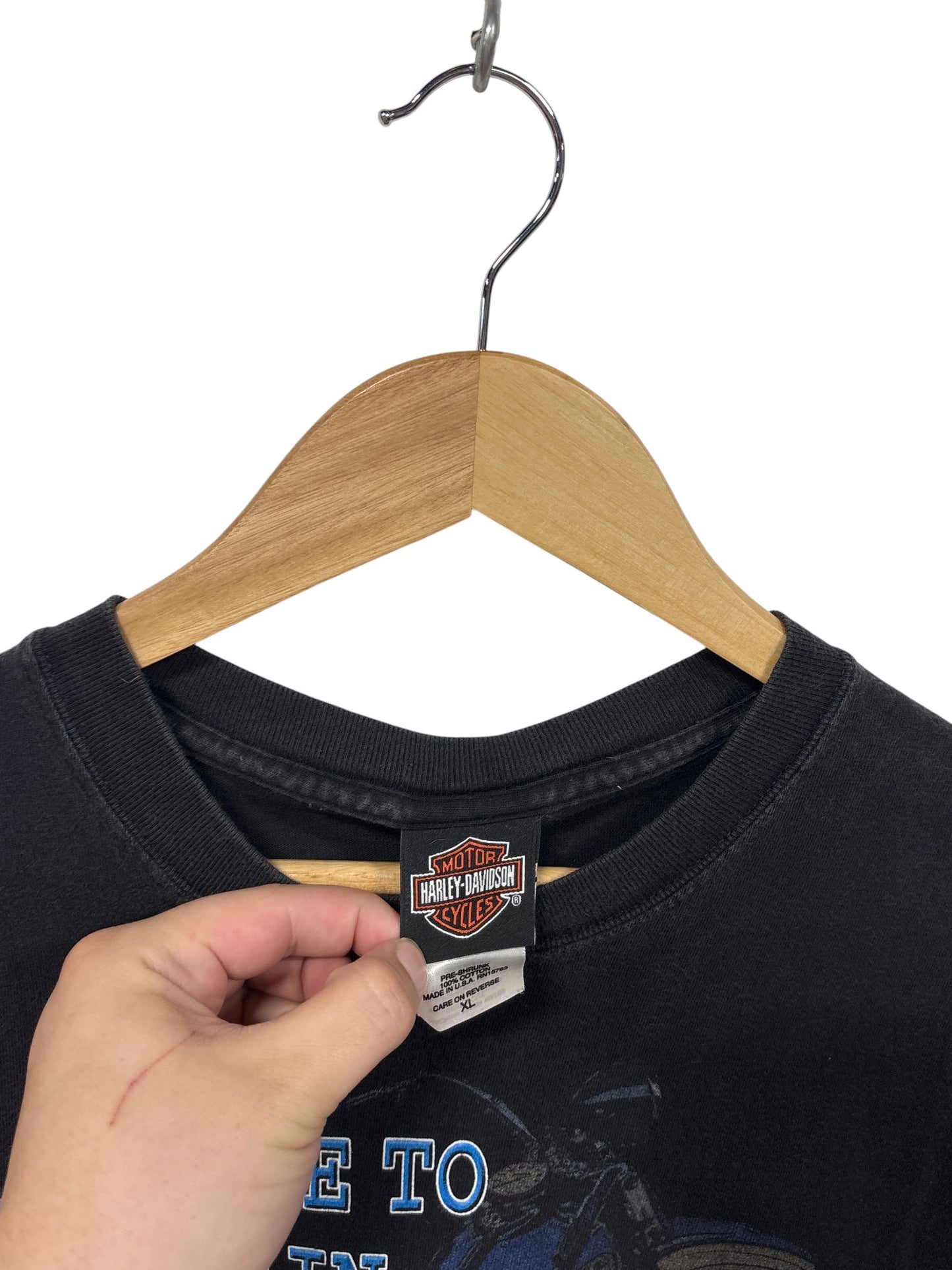 Vintage Harley Davidson If I Have To Explain Biker Graphic Tee Size XL