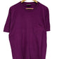 Vintage 90's Lee Heavyweight Purple Blank Tee Size XL