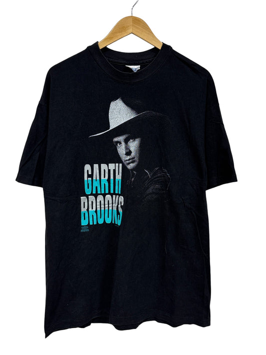 Vintage 90's Garth Brooks Winterland Too Much Credit Country Music Tee Size XL