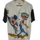 Vintage 90's Freeze Looney Tunes Baseball Cartoon Jersey Size Large