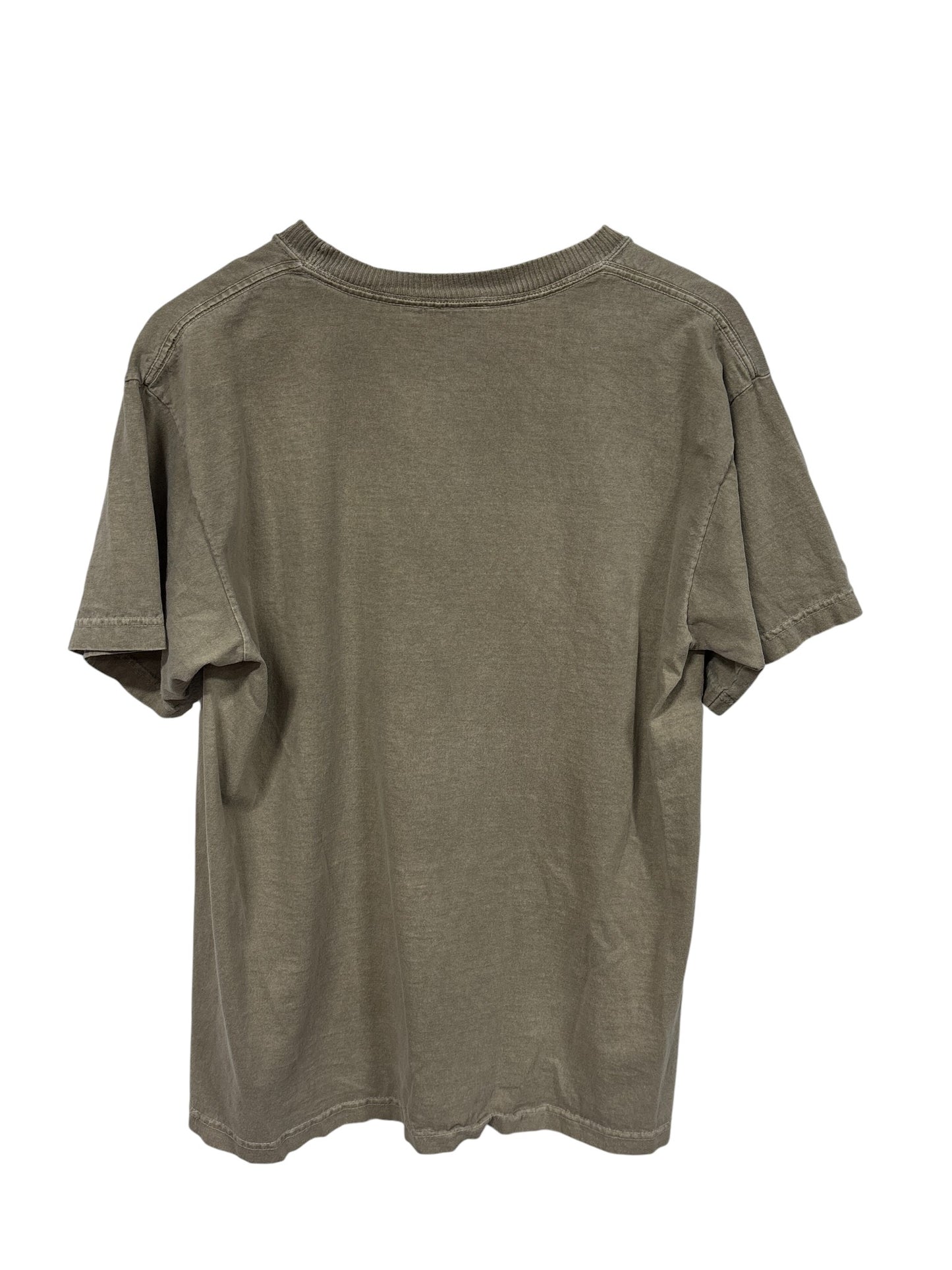 Vintage 90's Native American Buffalo Art Nature Graphic Tee Size Medium