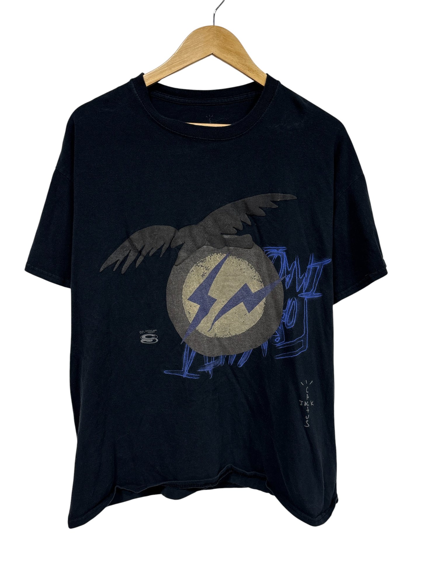 Travis Scott Cactus Jacket Fragment 2021 Graphic Tee Size Large