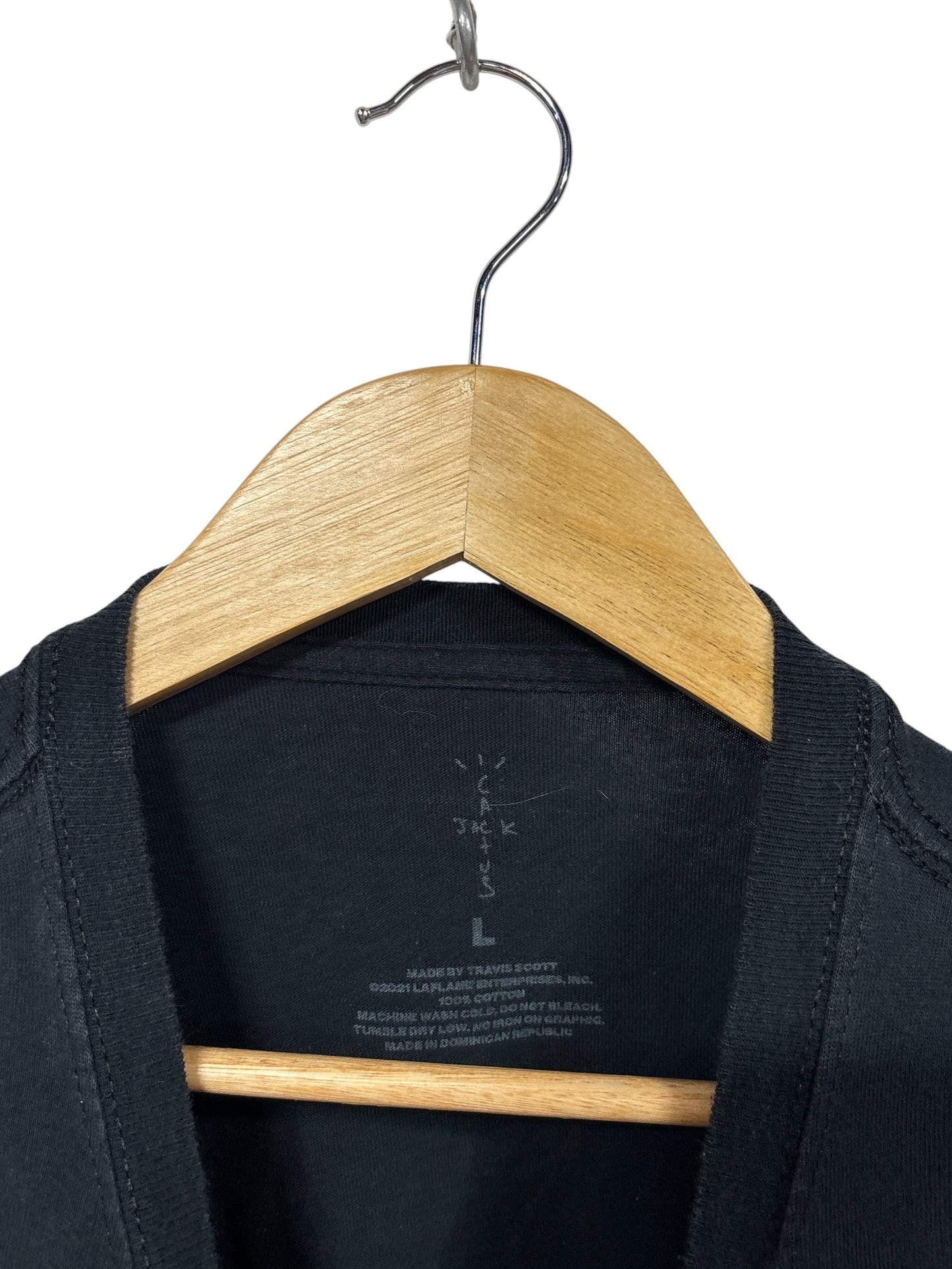 Travis Scott Cactus Jacket Fragment 2021 Graphic Tee Size Large