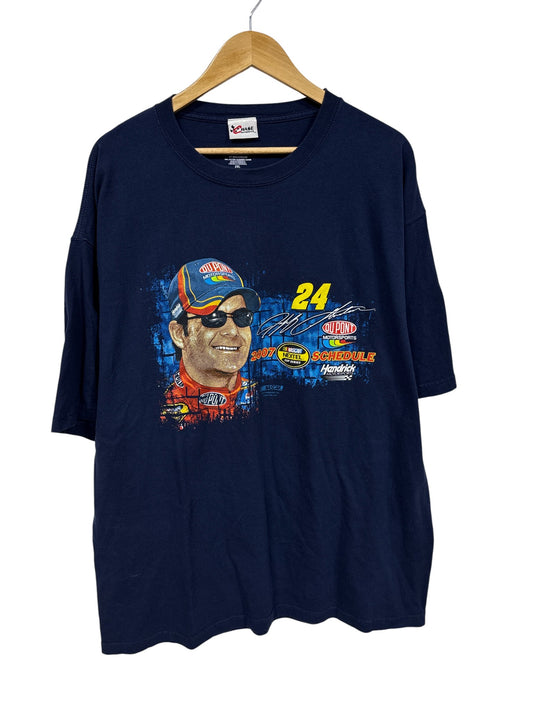 Vintage Y2K Jeff Gordon NASCAR Racing Graphic Tee Size XXL
