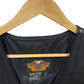 Vintage Harley Davidson Leather Biking Vest Patches Made USA Size Large