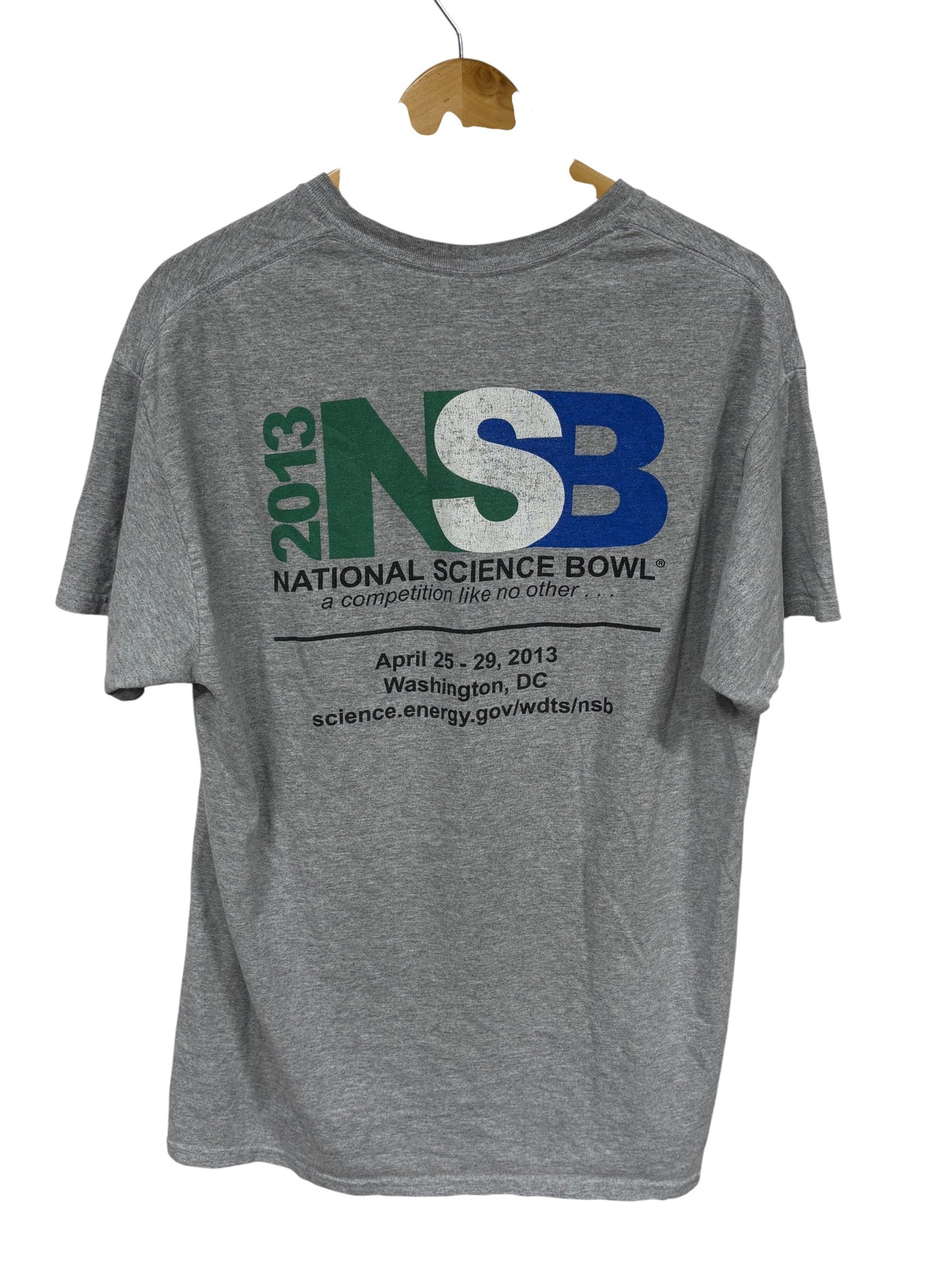 US Department of Energy Science Bowl Tee Size Large