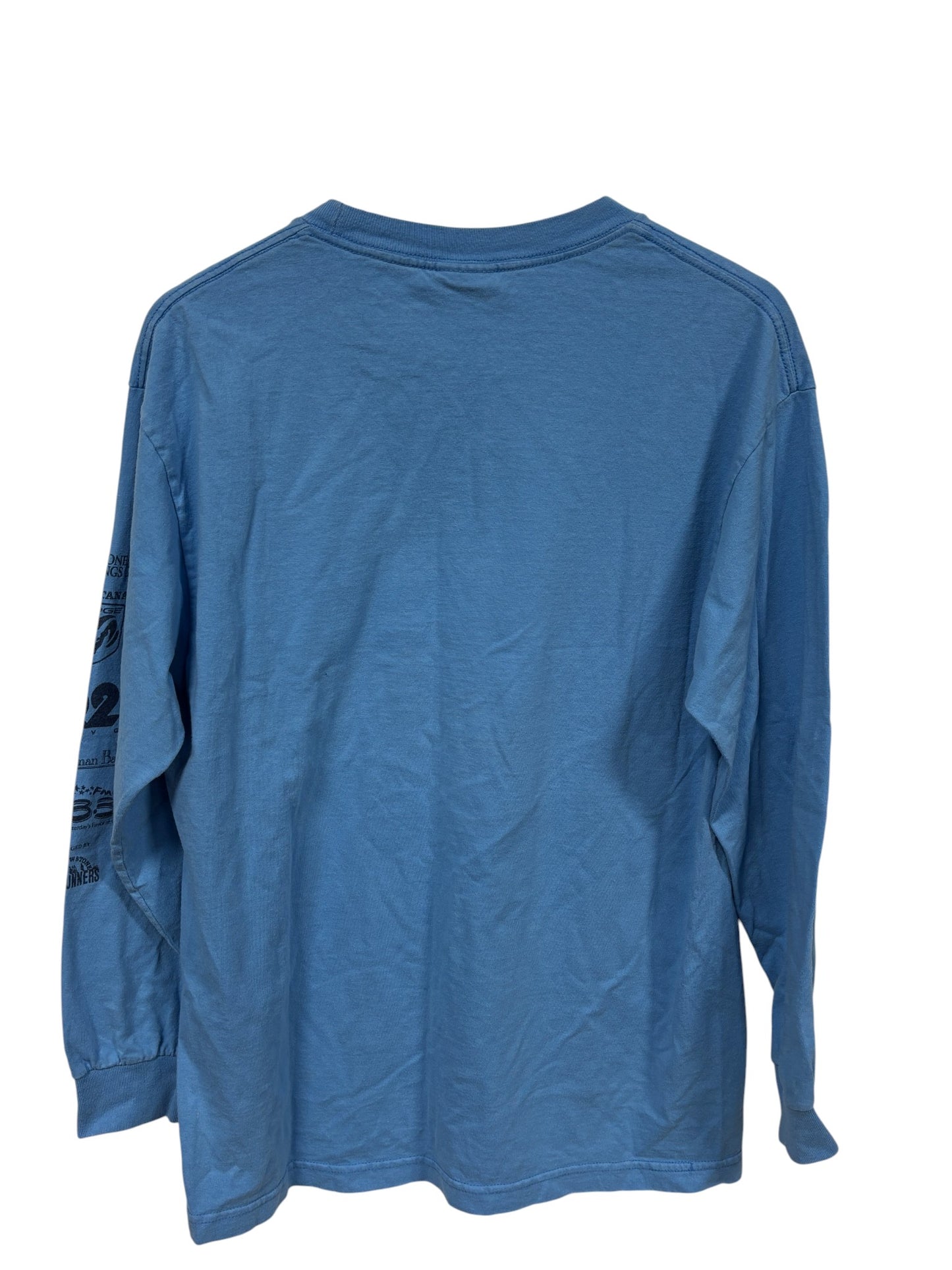 Vintage Y2K Montana Women's Run Long Sleeve Marathon Shirt Size Large