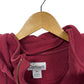 Carhartt Distressed Red Quarter Zip Hoodie Size XL