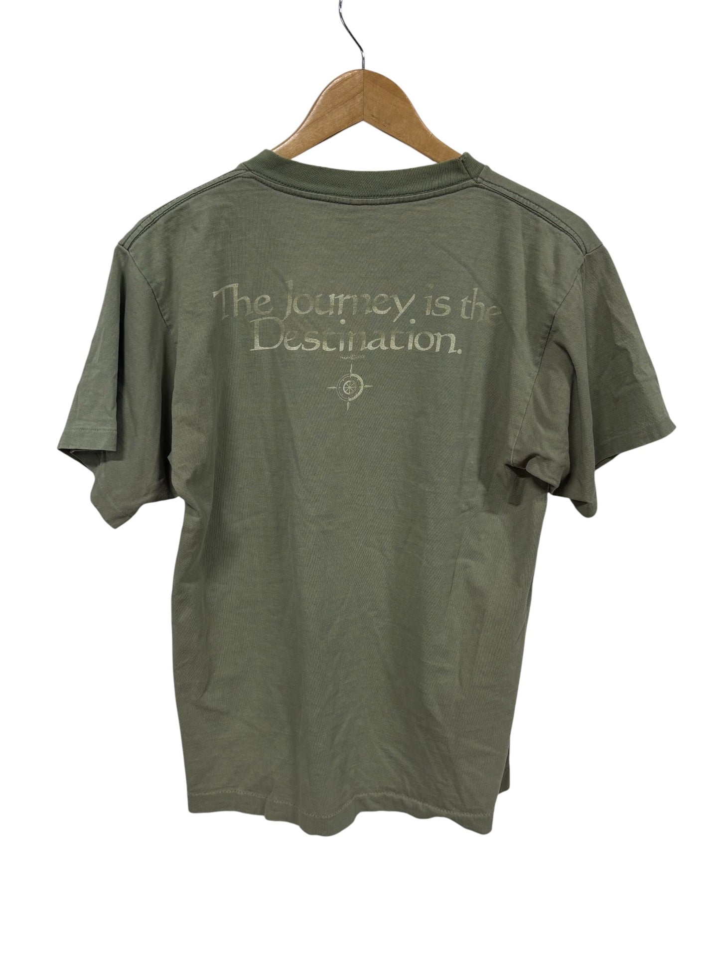 Vintage 90's Journey is the Destination Ski Graphic Tee Size Medium