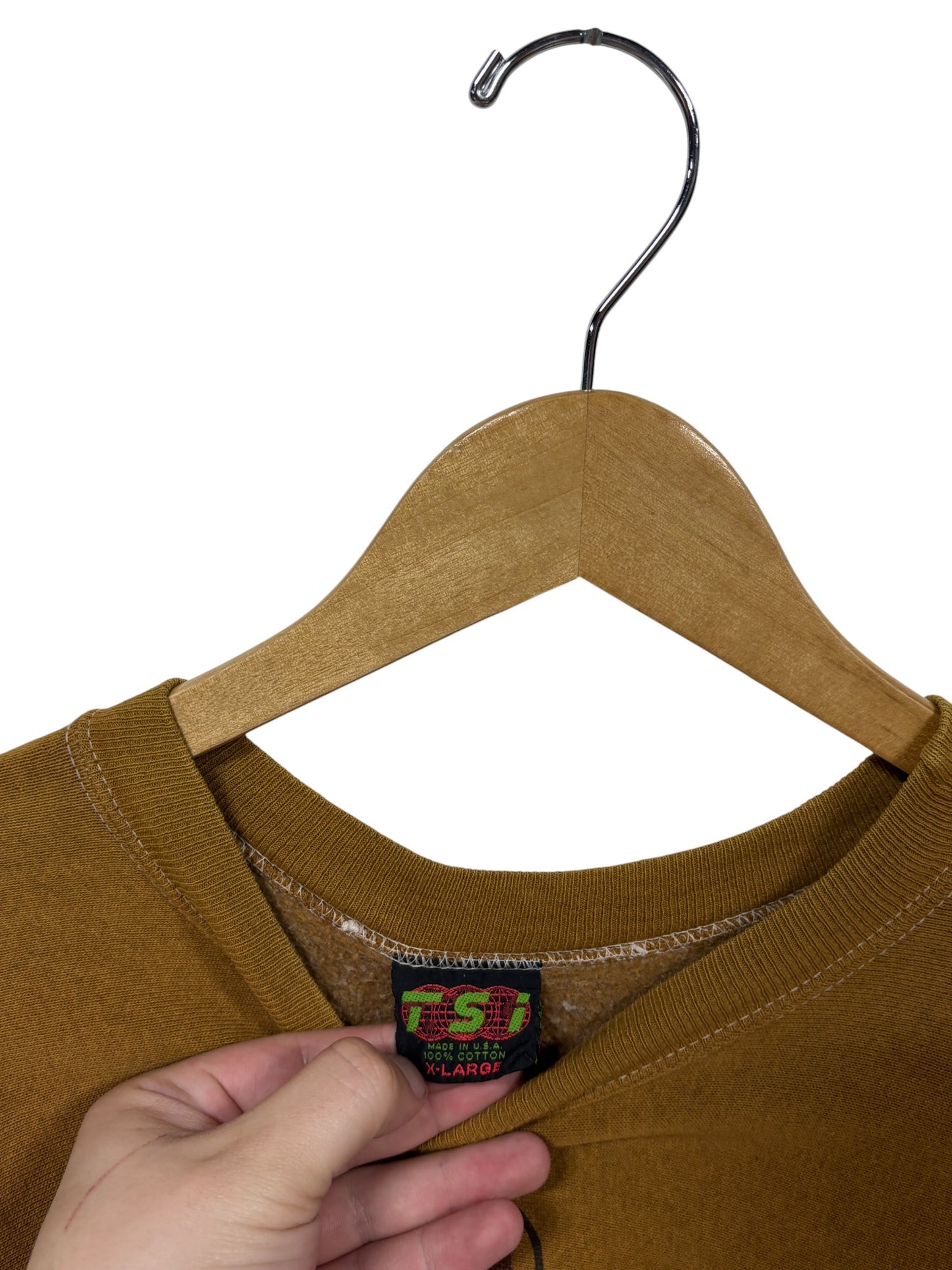 Vintage 90's U Mass Massachusetts Basketball Heavyweight Sweater Size XL