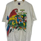 Vintage 90's Birds of Costa Rica Big Print Graphic Tee Size XXL