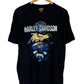 Harley Davidson Las Vegas Biker Babe Graphic Tee Size Large