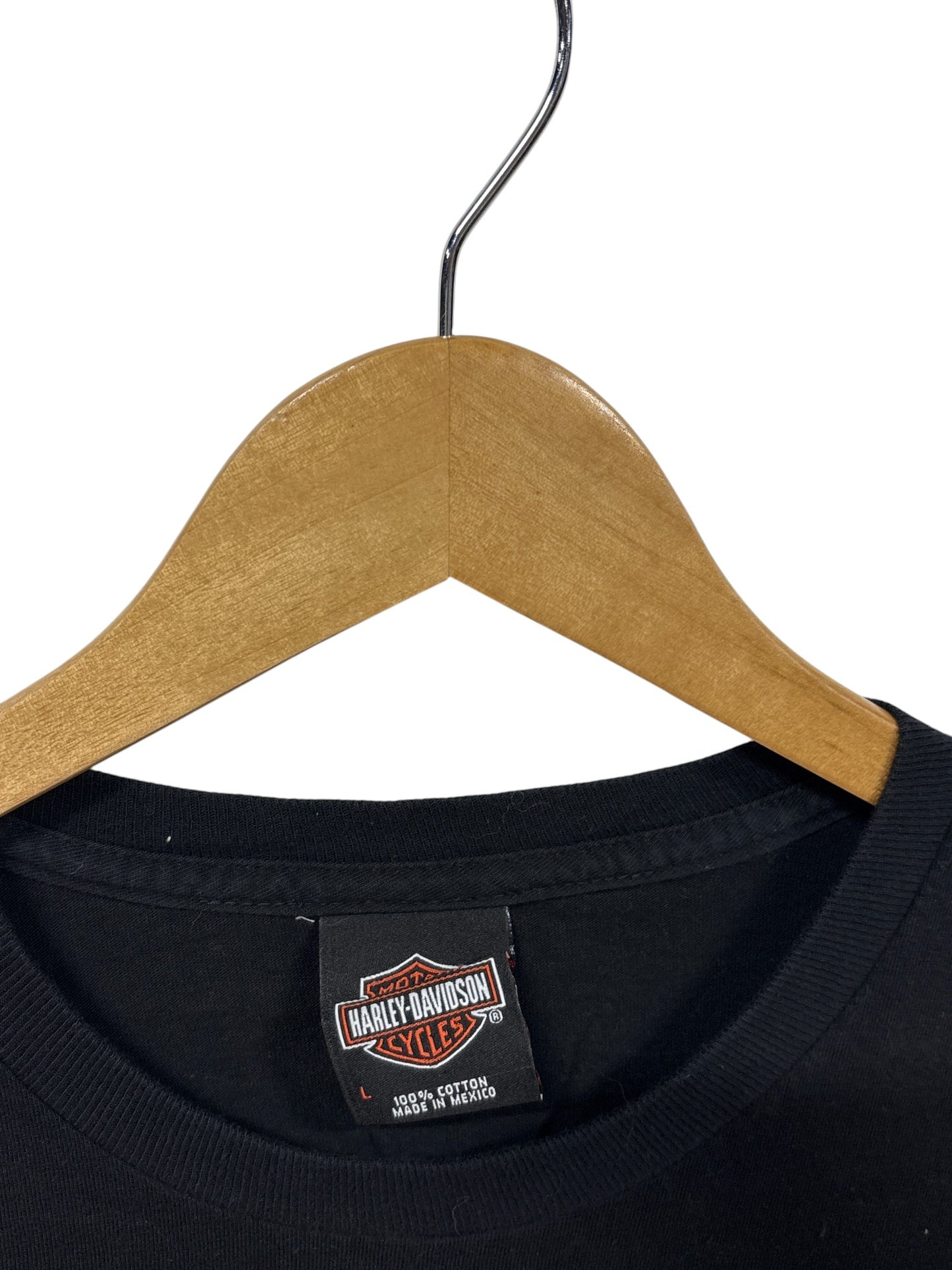 Harley Davidson Las Vegas Biker Babe Graphic Tee Size Large