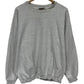 Vintage 90's Hanes Grey Blank Crewneck Sweater Size Large