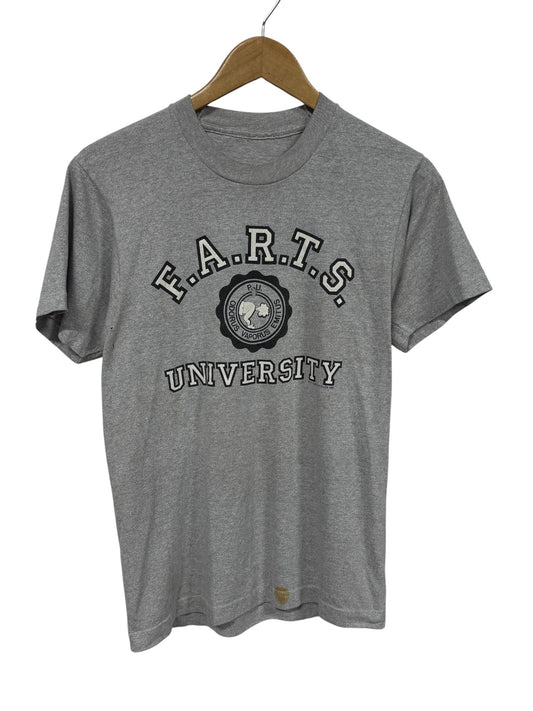 Vintage 90's Farts University Humor Graphic Tee Size Medium