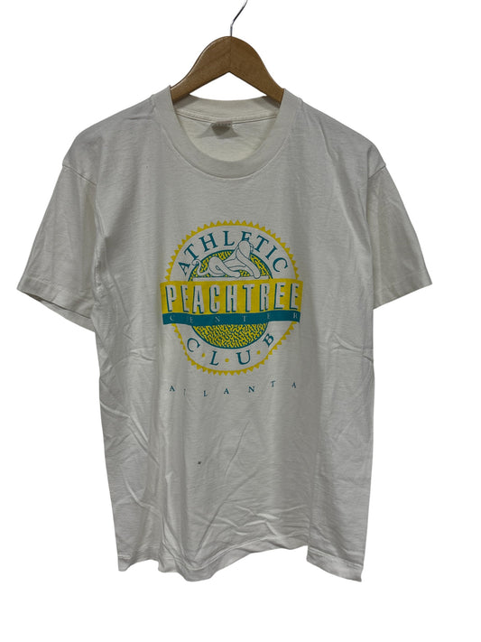 Vintage 90's Peach Tree Center Atlanta Georgia Athletic Club Tee Size Large