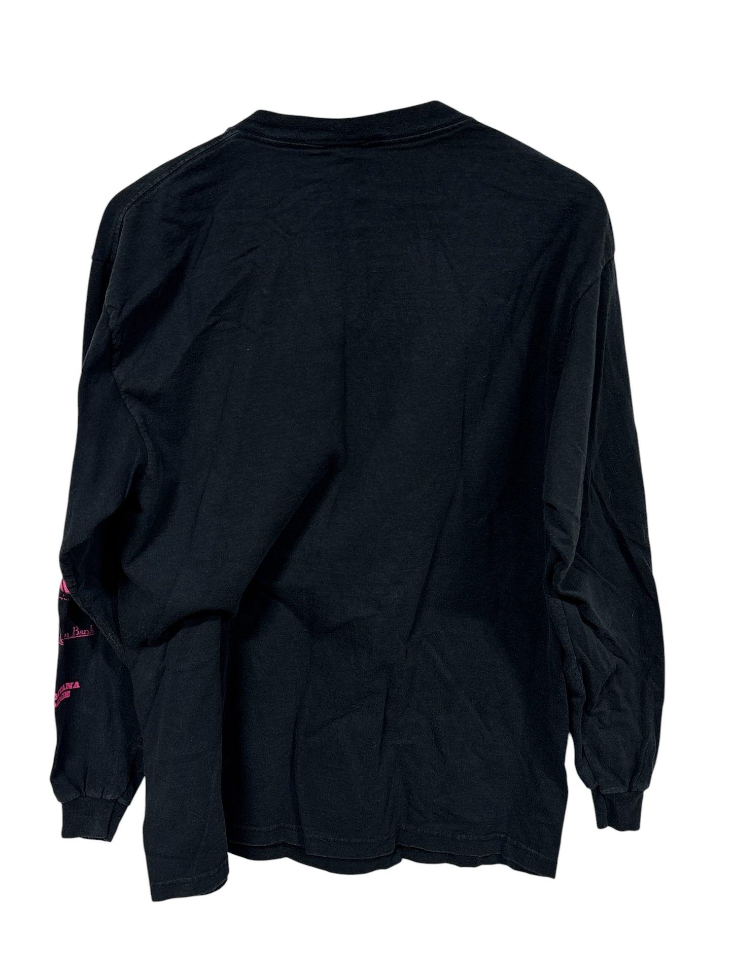 Vintage Y2K Montana Women's Run Long Sleeve Marathon Shirt Size Large