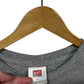 Vintage Nike Grey Blank Back Swoosh Tee Size XL