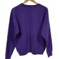 Vintage 90's Lee Purple Blank Crewneck Sweater Size XL