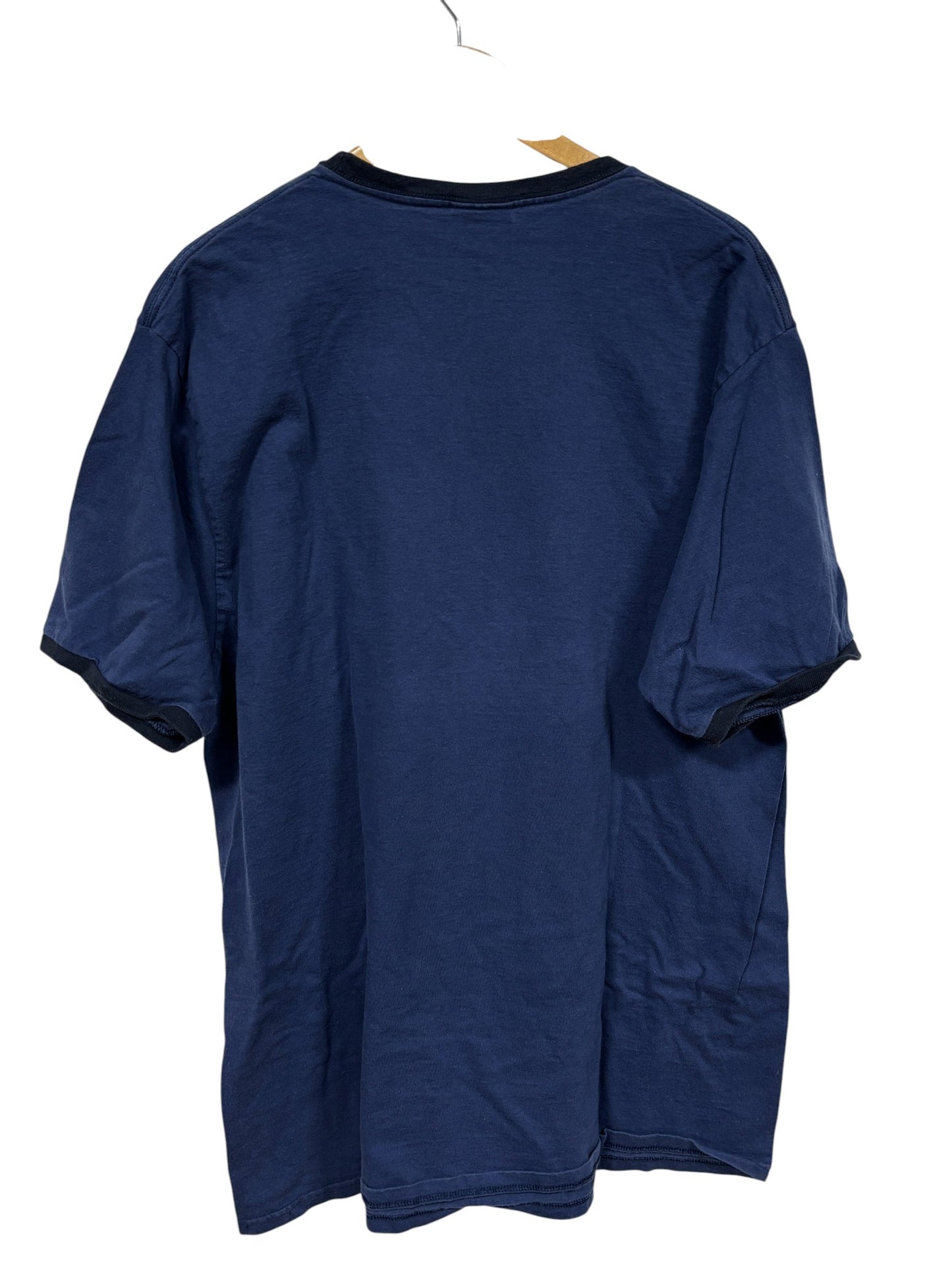 Vintage Polo Jeans Ralph Lauren Division Champs Ringer Tee Size XL