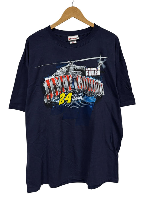 Vintage Y2K Jeff Gordon 24 Racing NASCAR Graphic Tee Size XXL