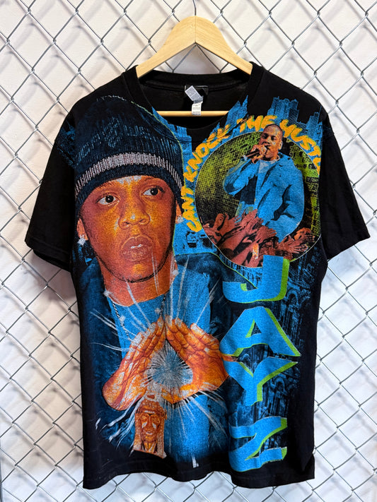 Backstock Co Jay Z Hip Hop Parking Lot Style Rap Tee Size Large