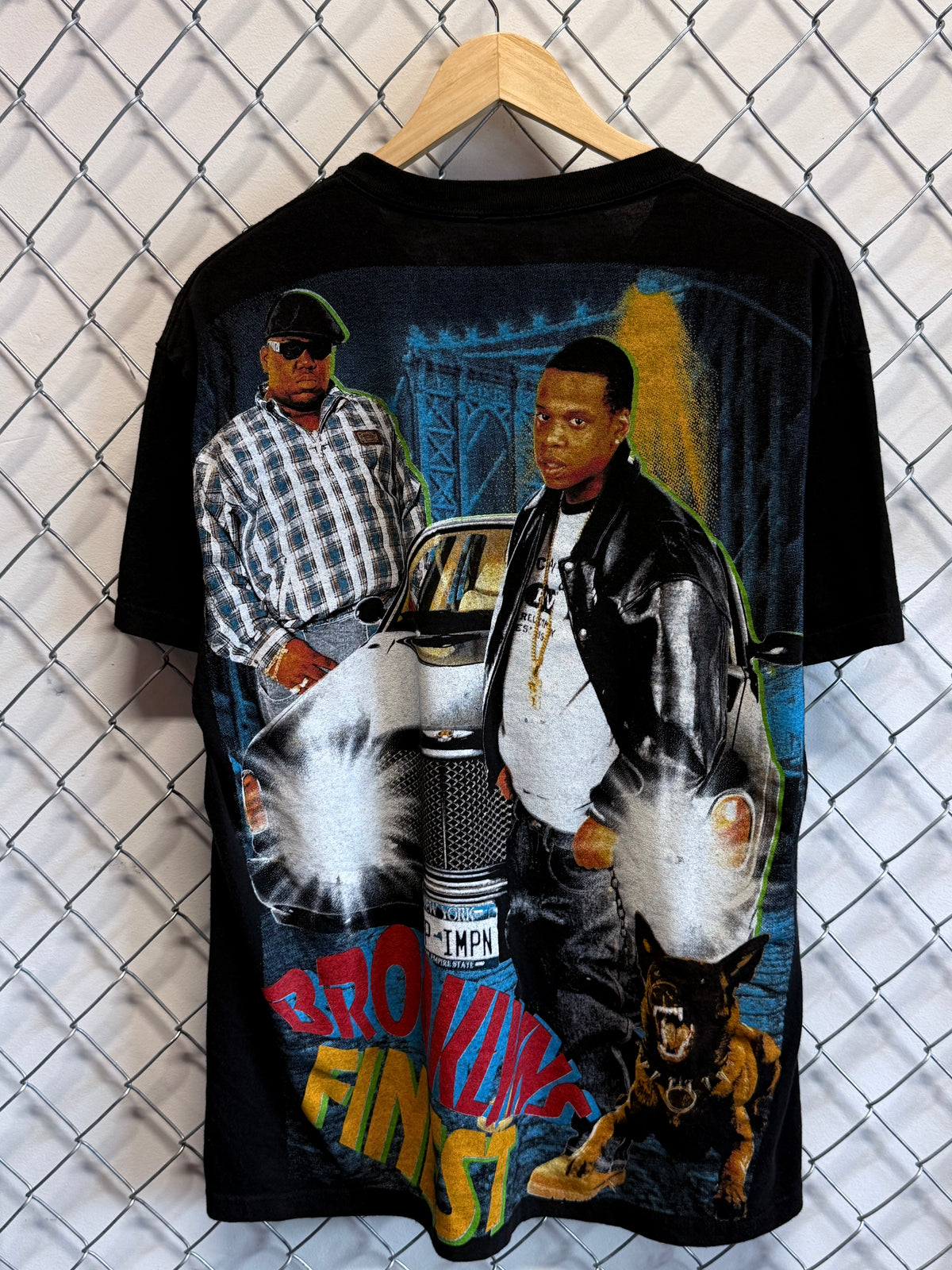 Backstock Co Jay Z Hip Hop Parking Lot Style Rap Tee Size Large