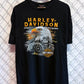 Harley Davidson Eagle Motorcycle Biker Graphic Tee Size XL