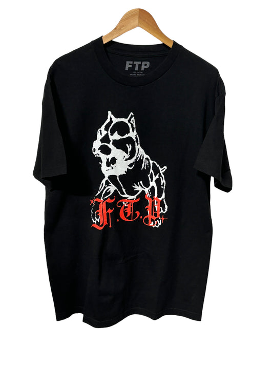 FTP Pitbull Graphic Tee Black Size Large