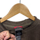 North Face Brown Small Logo Sweater Size Large