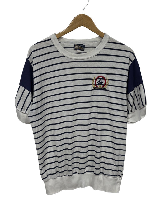 Vintage 90's Golden Plaza Striped Tee Size Medium